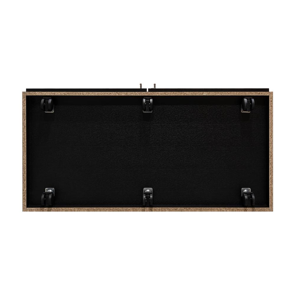 Closet Maya, Wengue, con Dos Puertas Abatibles con Cerradura y Cuatro Entrepaños