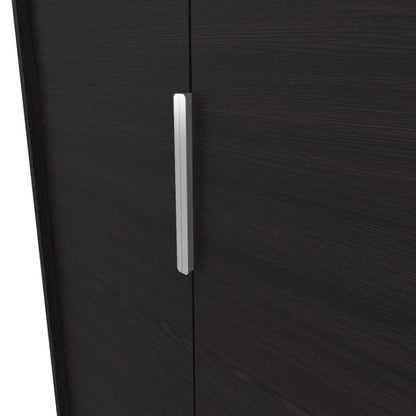 Closet Wend II, Wengue, con dos puertas abatibles y dos entrepaños ZF