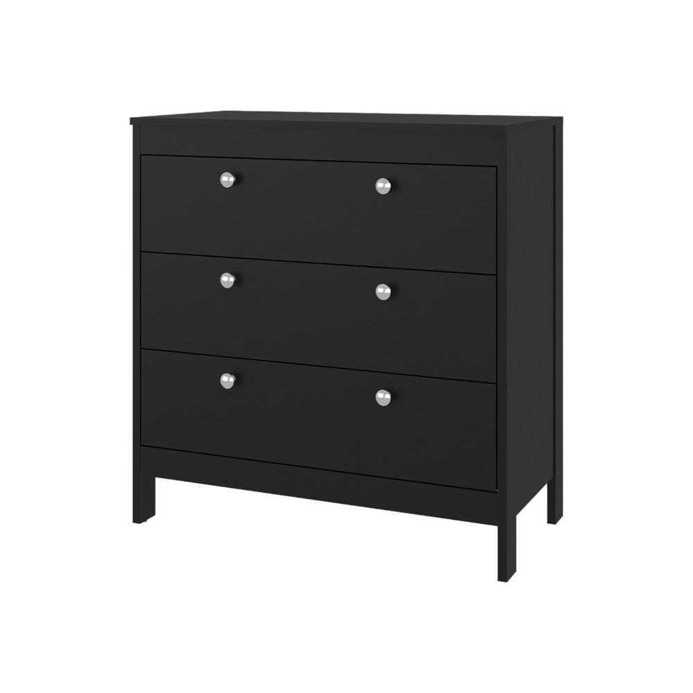 Organizador Newcastle, Wengue, Con tres cajones  ZF
