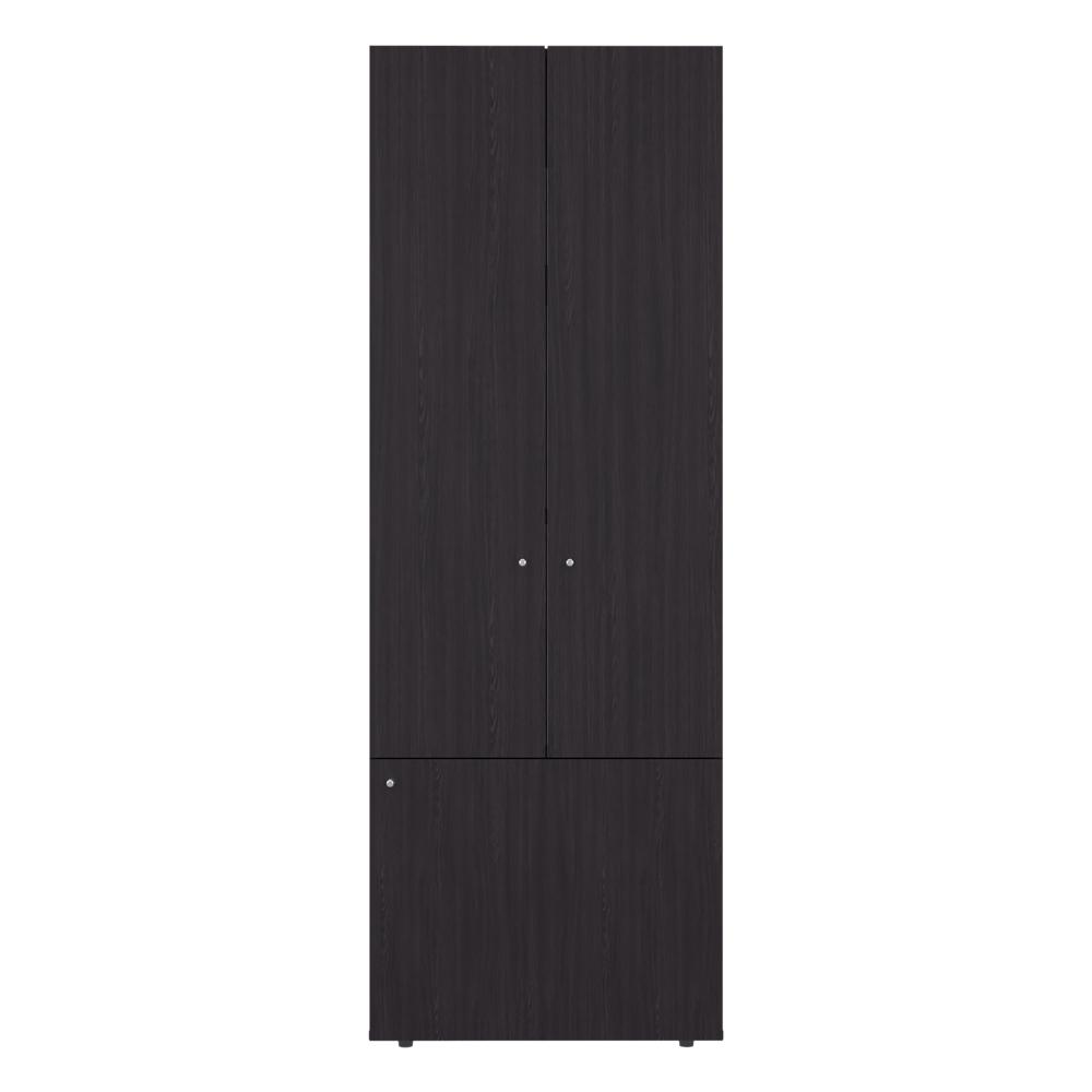 Closet Beico II, Wengue, con tres Puertas Abatibles y tres entrepaños ZF