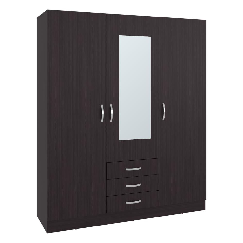 Closet Gate, Wengue, con gran pacidad de almacenamiento incluye espejo ZF