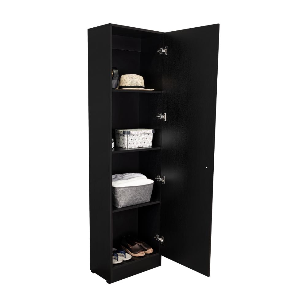 Closet Auxiliar Praga, Wengue, Incluye Espejo y  Es De Facil Instalación