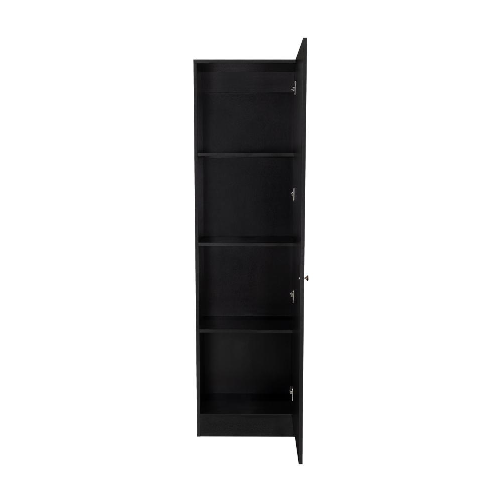 Closet Auxiliar Praga, Wengue, Incluye Espejo y  Es De Facil Instalación