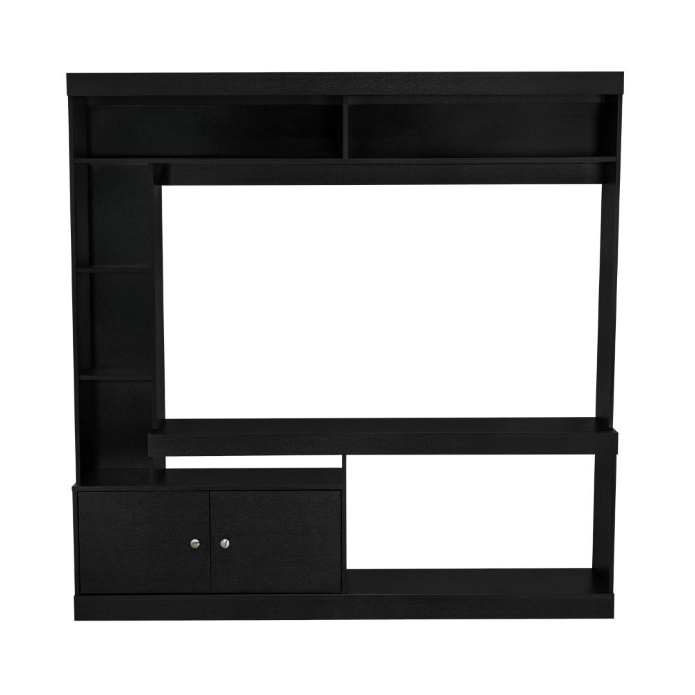 Mesa Para Tv Roy, Wengue, con Espacio Para Televisor de 50 Pulgadas