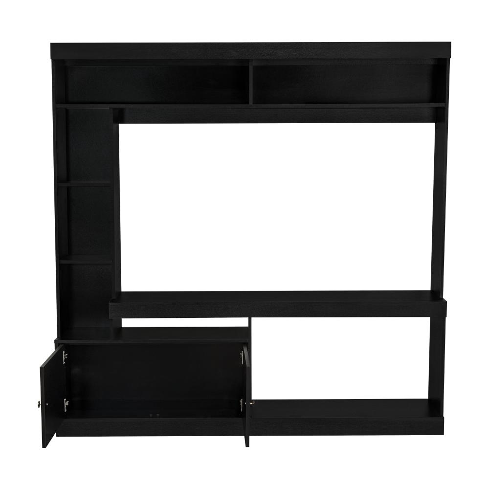 Mesa Para Tv Roy, Wengue, con Espacio Para Televisor de 50 Pulgadas