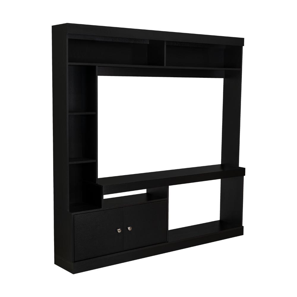 Mesa Para Tv Roy, Wengue, con Espacio Para Televisor de 50 Pulgadas