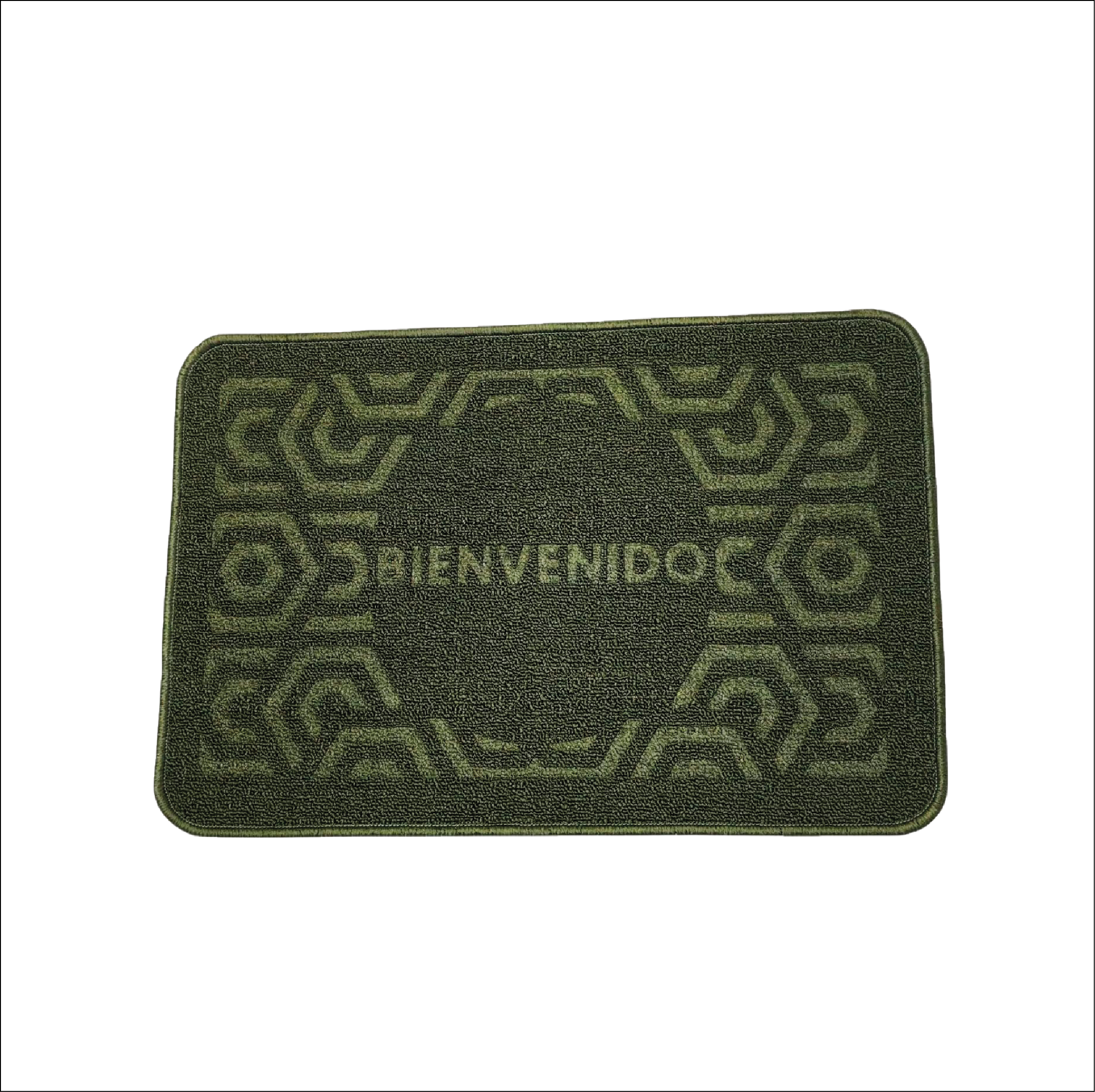 Tapete Entrada, Color Verde Musgo