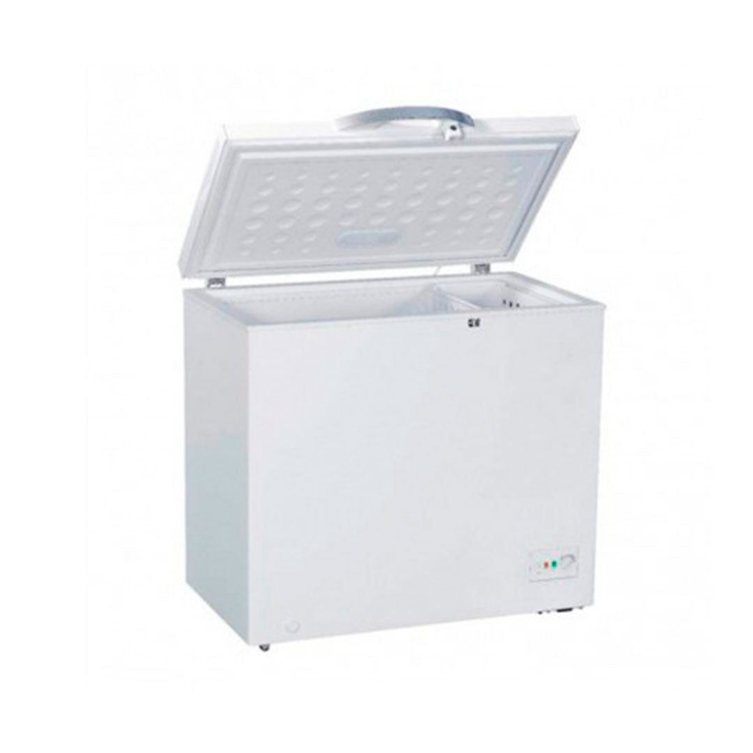 Congelador horizontal 200 Litros Dual Luz Led Blanco