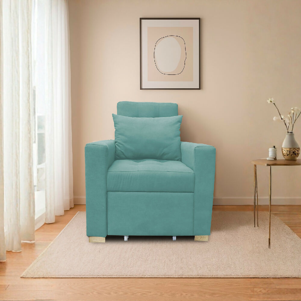Poltrona Mood Multifuncional Reclinable Menta