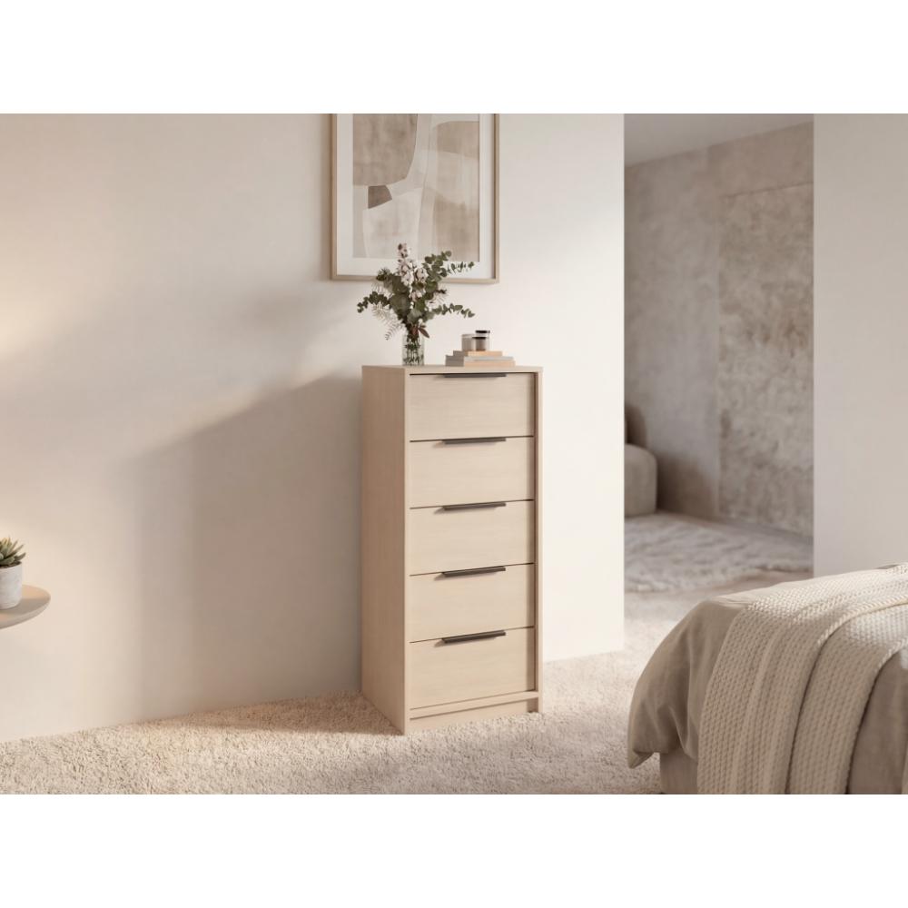 Set de 2 Organizadores Wesley, Cartagenay Blanco, con Cinco Cajones