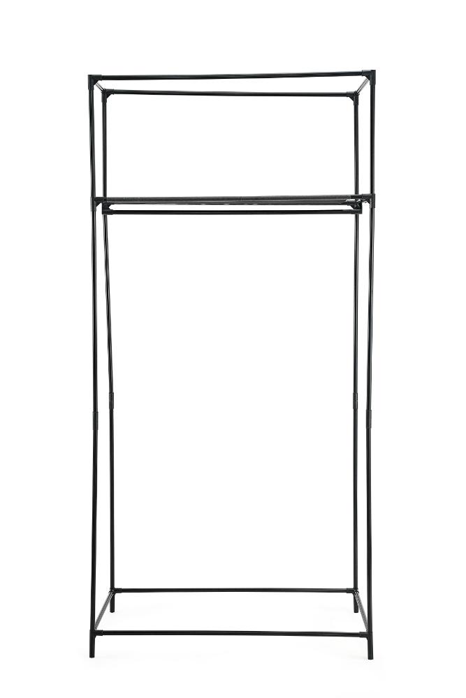 Closet Organizador Tuco, Negro, De tela, con espacio para organizar ropa
