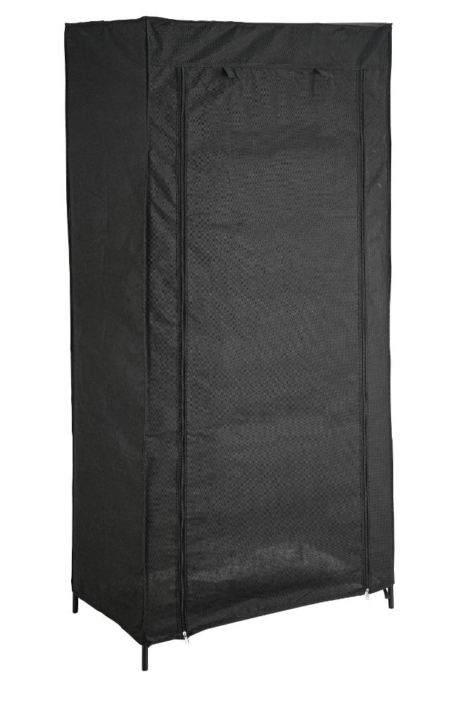 Closet Organizador Tuco, Negro, De tela, con espacio para organizar ropa