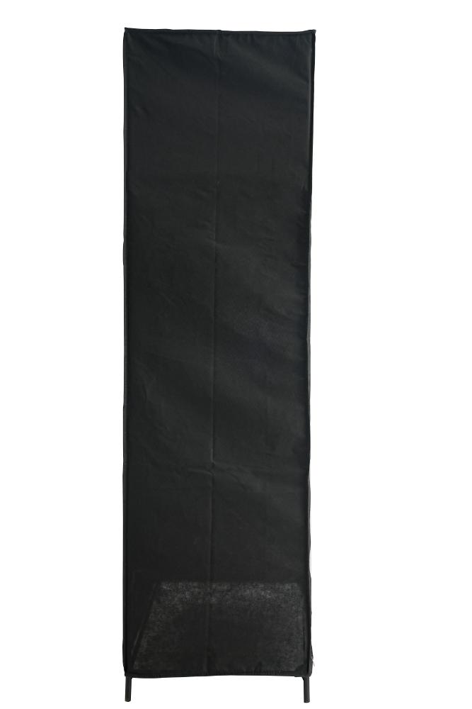 Closet Organizador Tuco, Negro, De tela, con espacio para organizar ropa