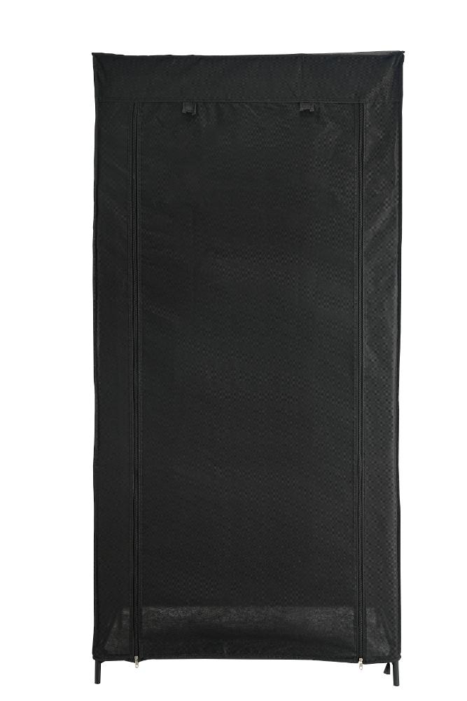 Closet Organizador Tuco, Negro, De tela, con espacio para organizar ropa