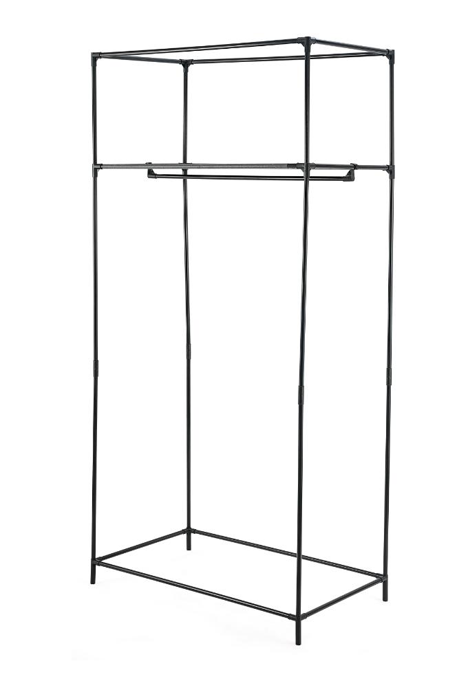 Closet Organizador Tuco, Negro, De tela, con espacio para organizar ropa