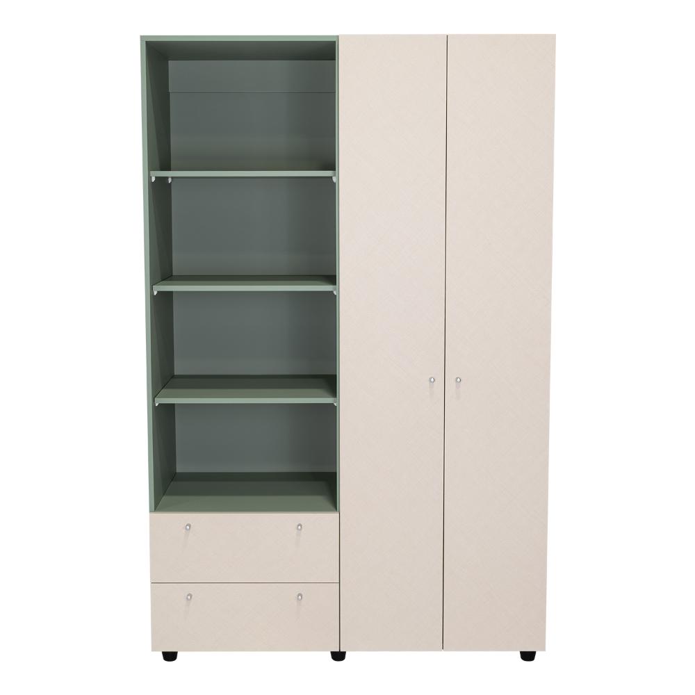 Closet Mokat, Agave y Toquilla, con dos puertas abatibles