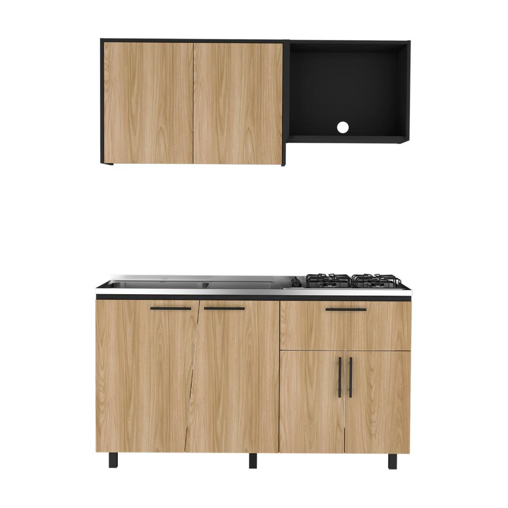 Cocina Integral Emilia, Wengue y Fresno Europeo, Incluye Meson Izquierdo