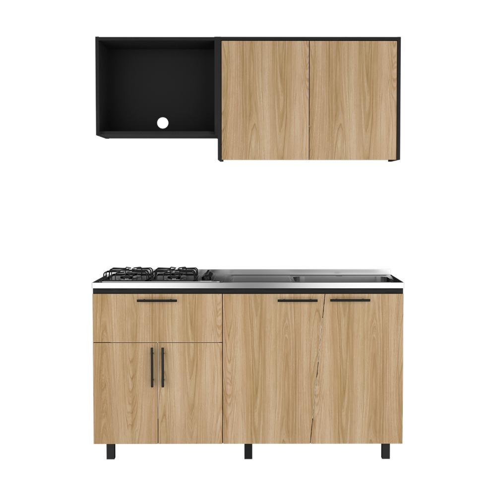 Cocina Integral Emilia, Wengue y Fresno Europeo, Incluye Meson Derecho