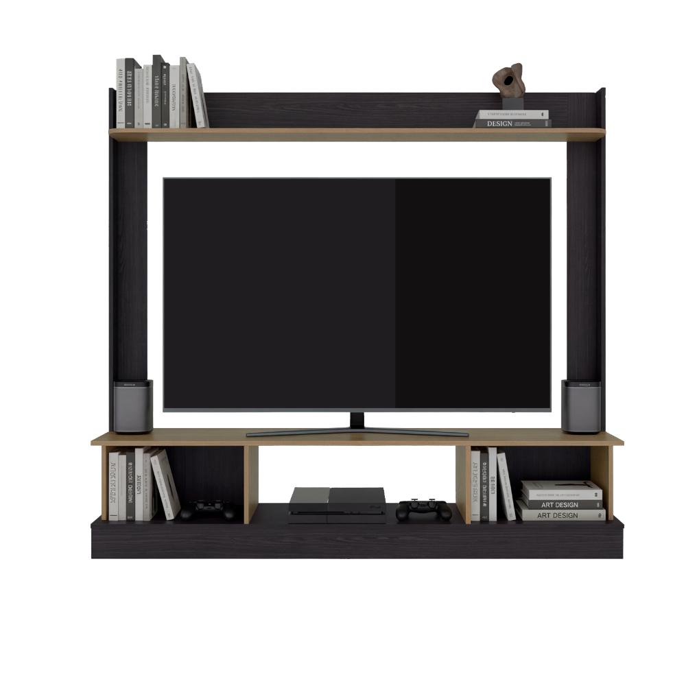Centro de Entretenimiento Abedul, Kronos Wengue y Kronos Fresno, con Capacidad para TV hasta de 65" ZF