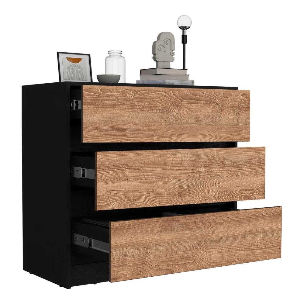 Organizador Cruella, Wengue y Miel, con amplios espacio para almacenamiento X2