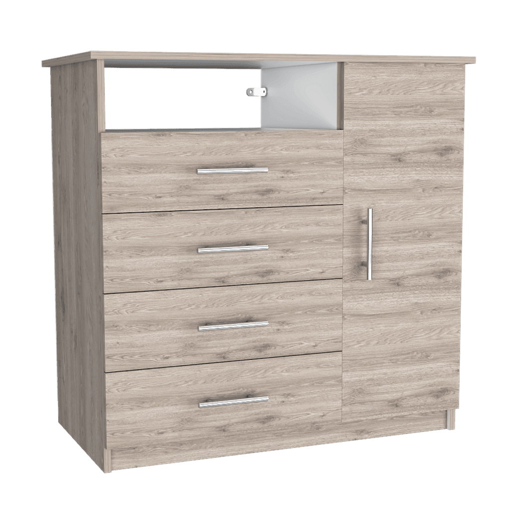 Combo para Habitación Zeud, incluye Organizador y Mesa de Noche