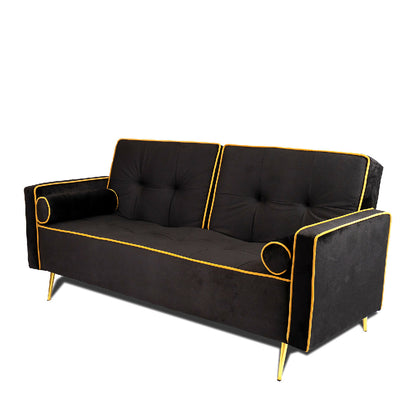Sofá Cama Murcia Negro 3 Puestos