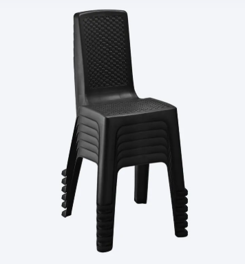 Silla Eterna sin Brazos Paga 12 Lleva 13 Negro
