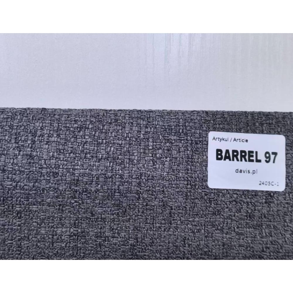 Cama Mecy Lift 120, Gris Oscuro, Tapizada, con Almacenamiento Hidráulico