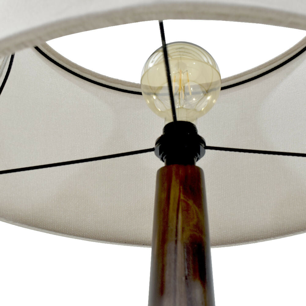 Lampara de Piso Okasaki 56x56x170 Champagne