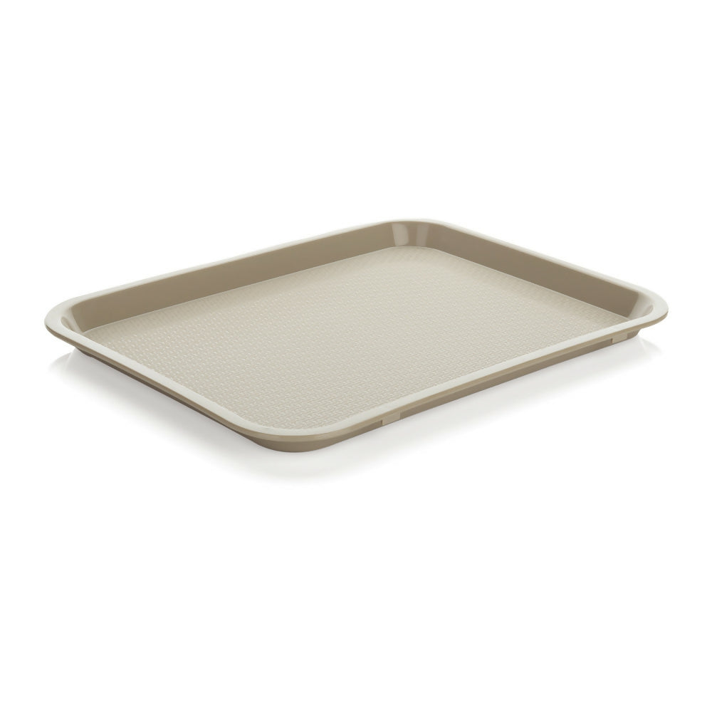 Bandeja De Autoservicio Pequeña 27X35cm Beige