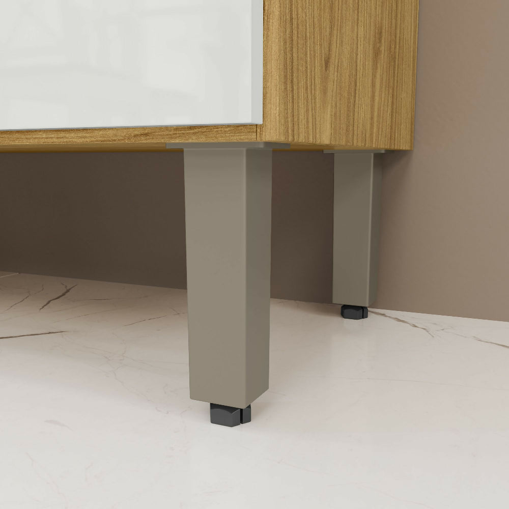 Mueble de Cocina Fiyi - Natural/Blanco Apagado