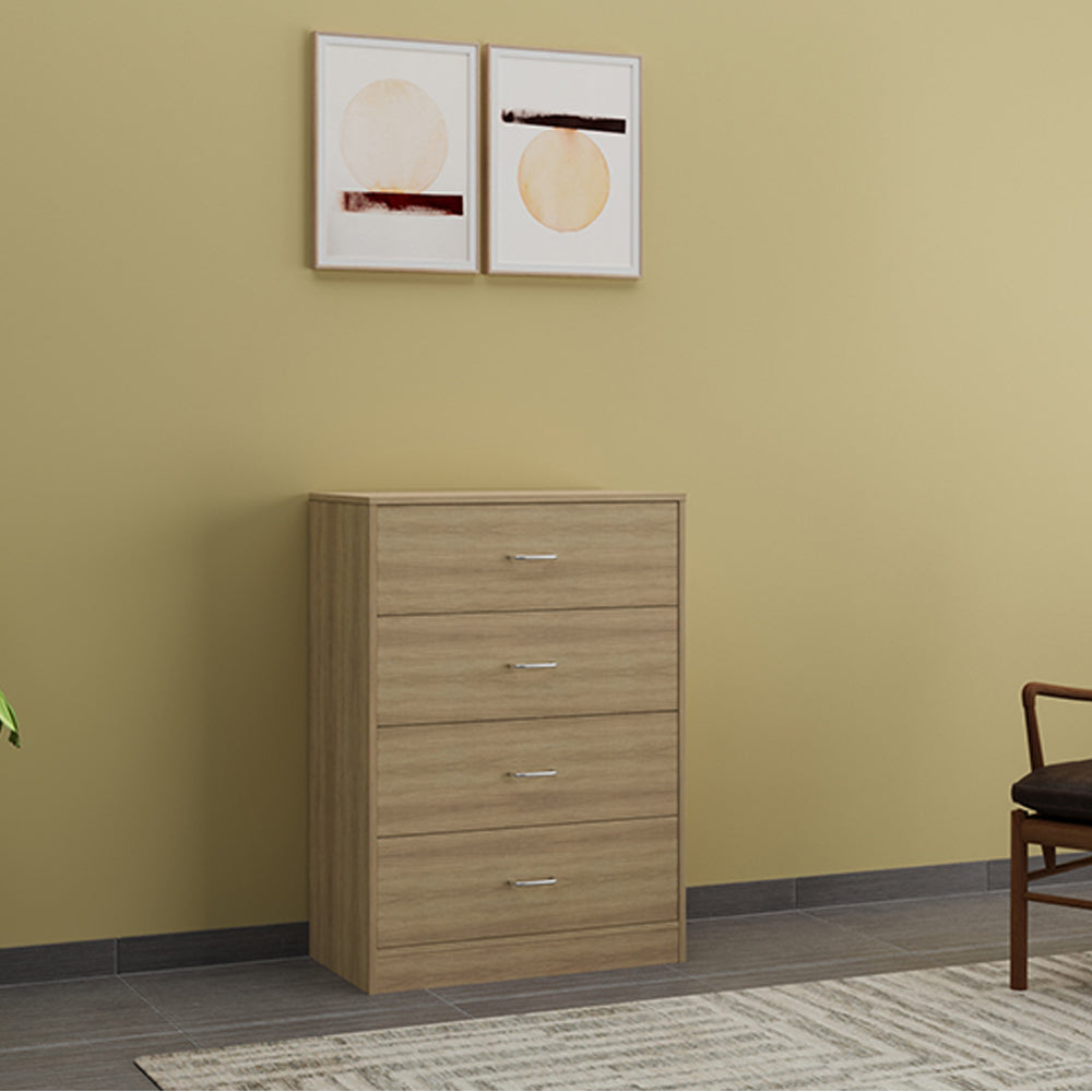 Organizador Madera 4 Cajones, Pino