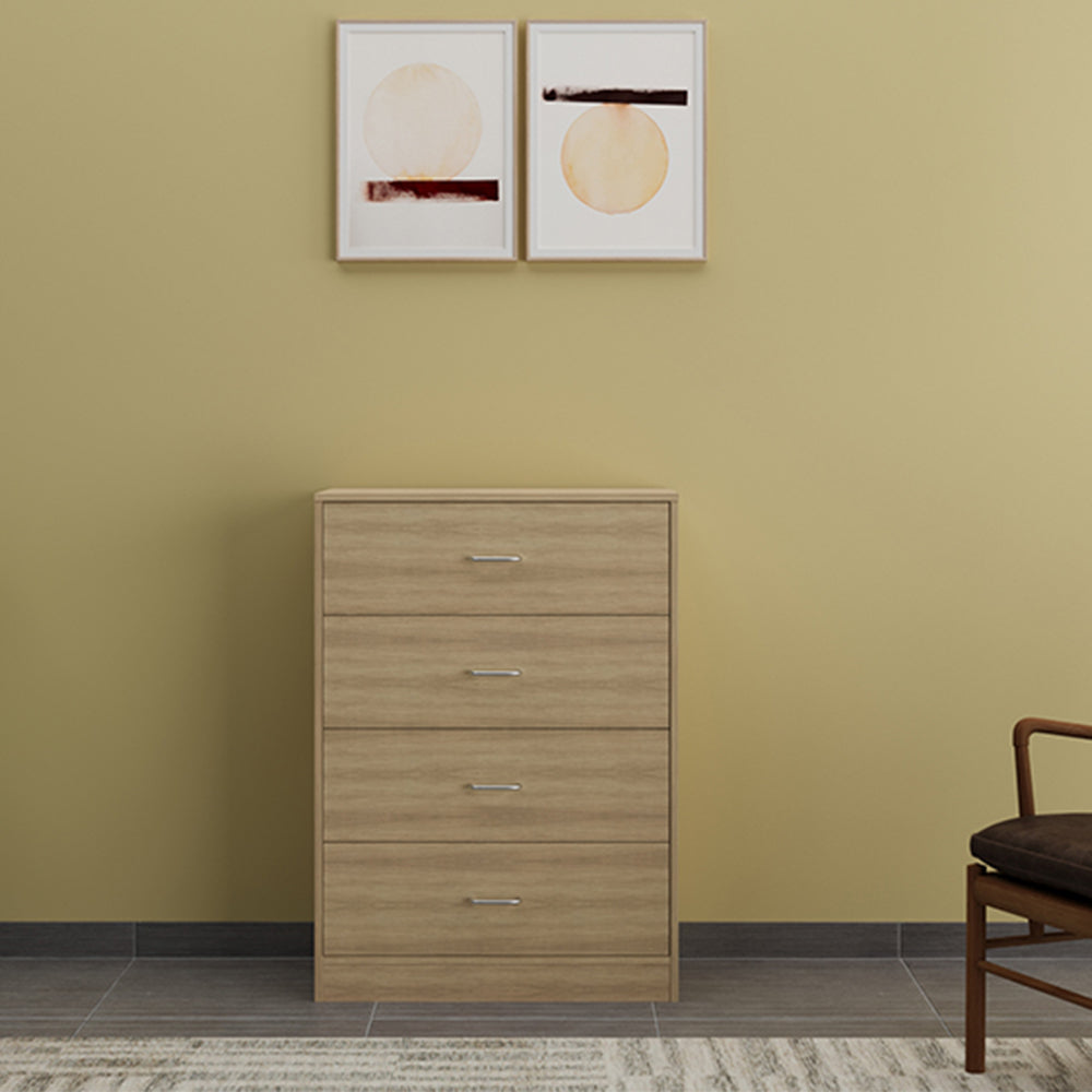 Organizador Madera 4 Cajones, Pino
