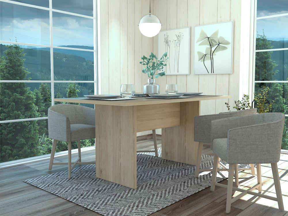 Combo Comedor Luxy , Incluye Comedor y 4 sillas