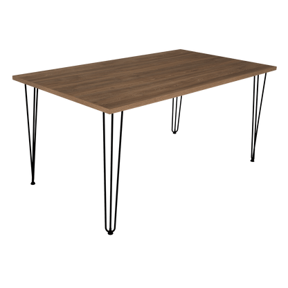 Comedor Lara, Miel, con Amplia Superficie - VIRTUAL MUEBLES