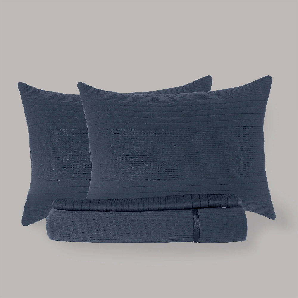 Juego Edredon Denver, para Cama King, (Incluye 2 Fundas)