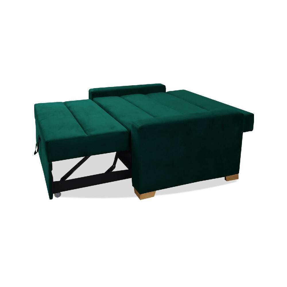Sofacama Vogel Multifuncional Carrito Verde + Cojines Decorativos