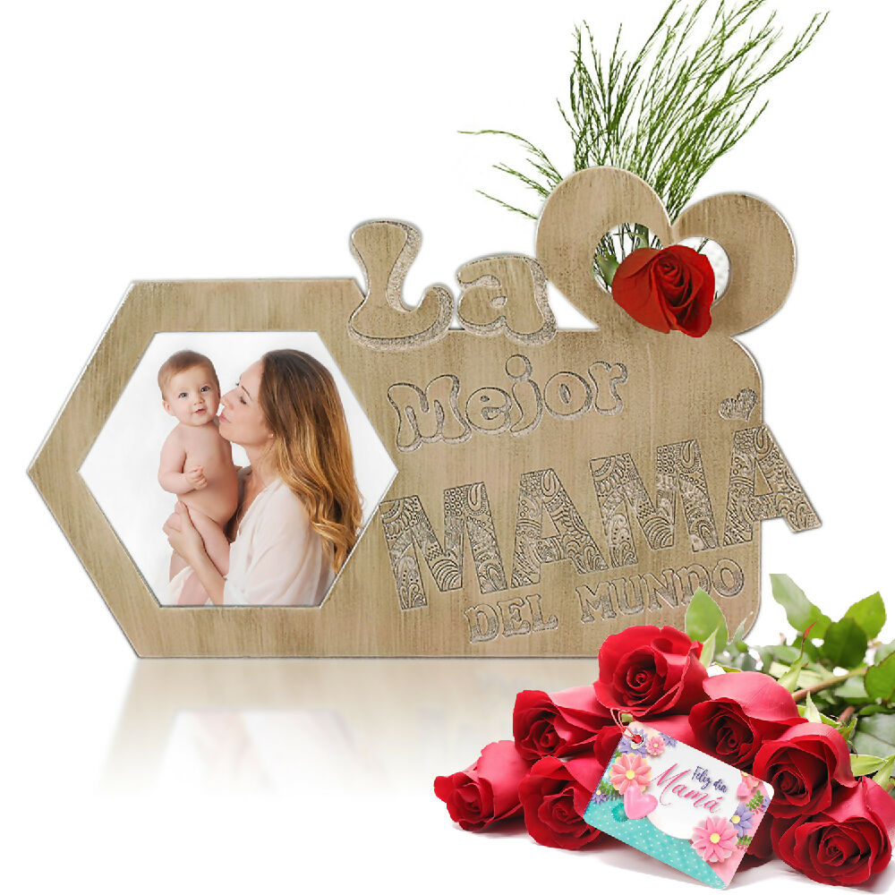 porta la mejor mama  decorada