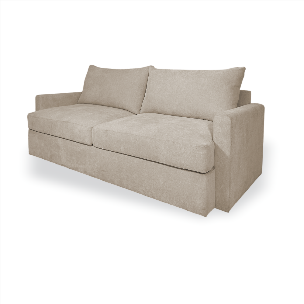 Sofá Crate 3 puestos Taupe