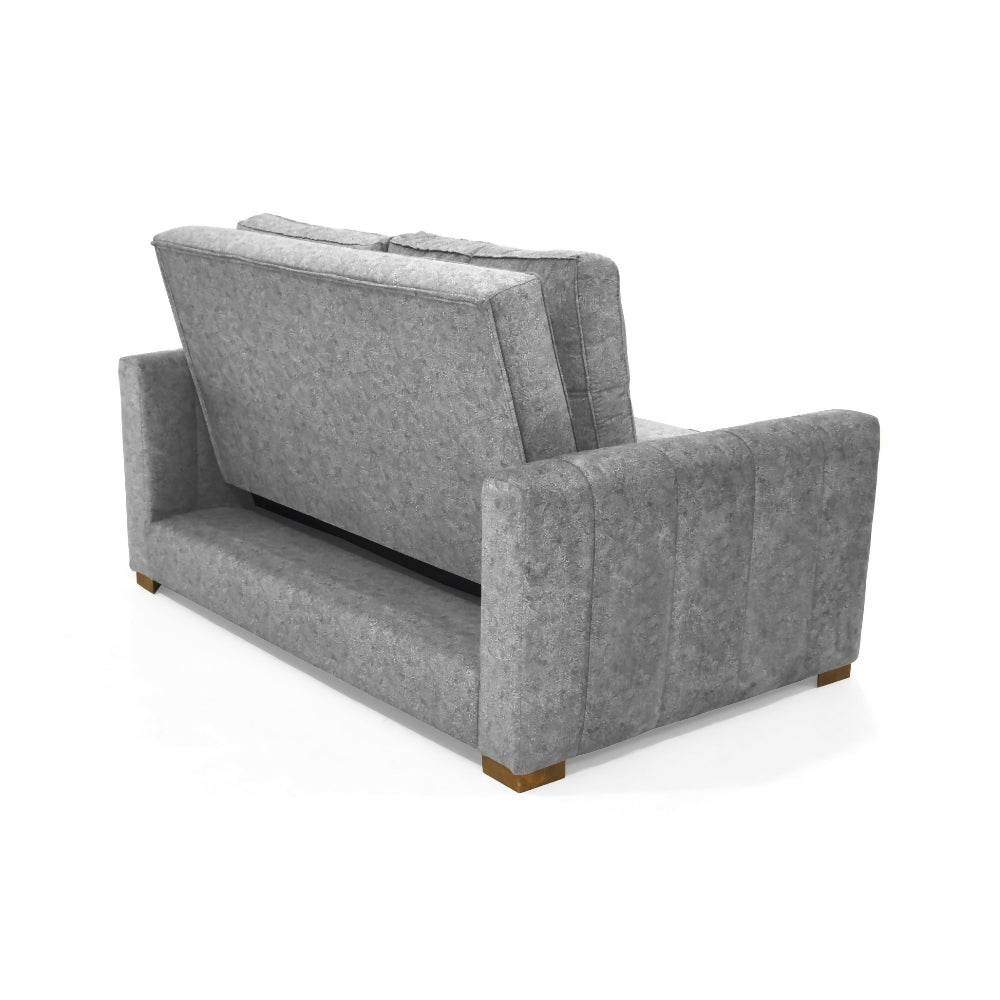 Sofá Cama Doha 150x92x87 Tela Gris