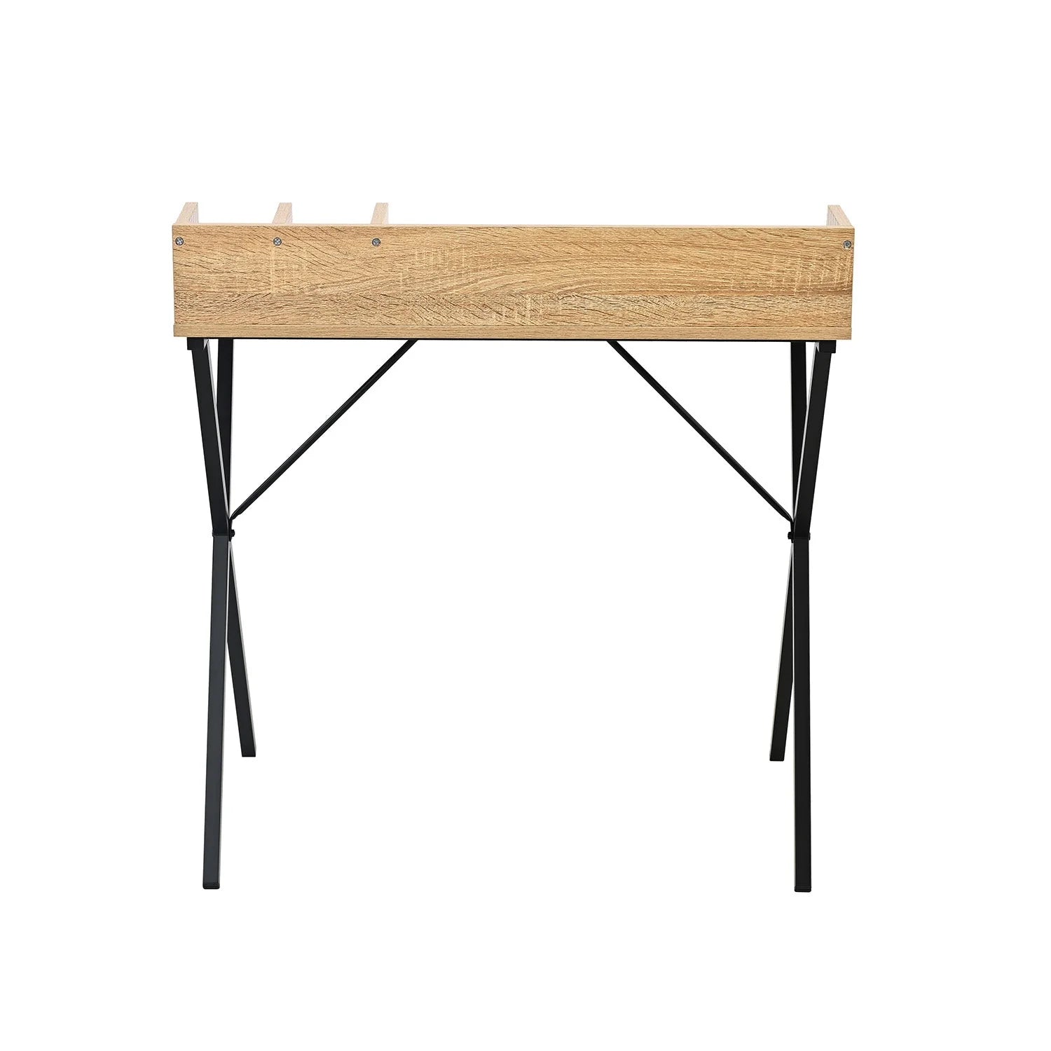 Escritorio Industrial Desk Var, Café