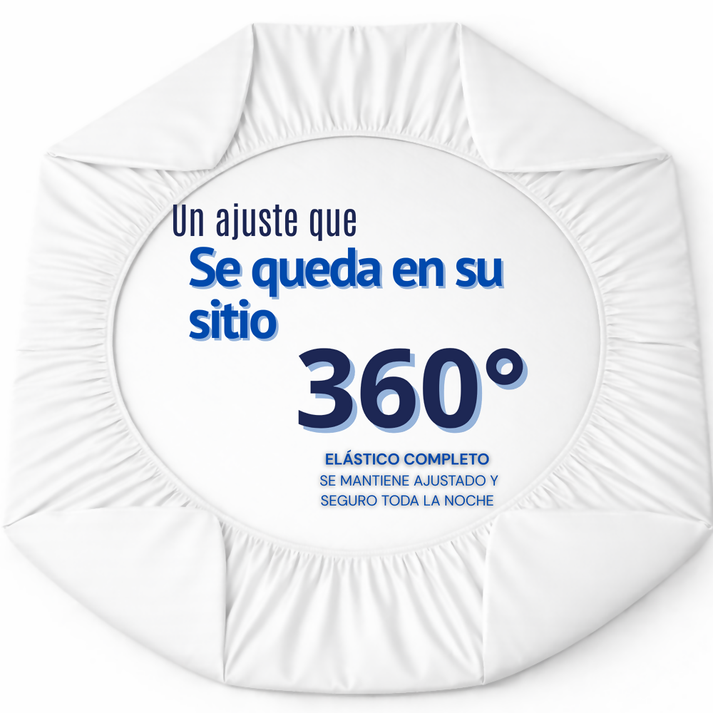 Juego de sabanas semidoble blanco