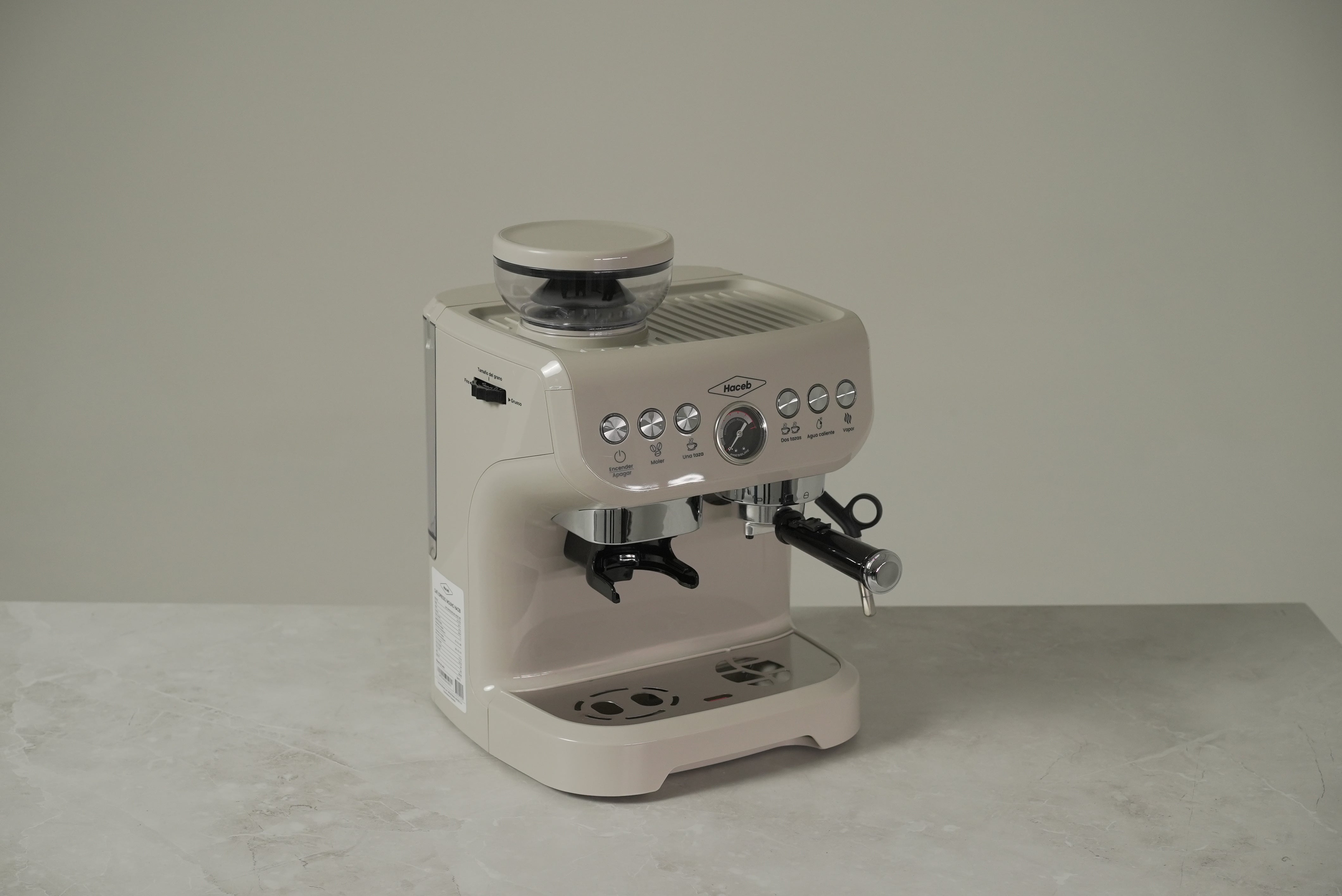 Máquina De Café Haceb Con Molino Integrado Lino