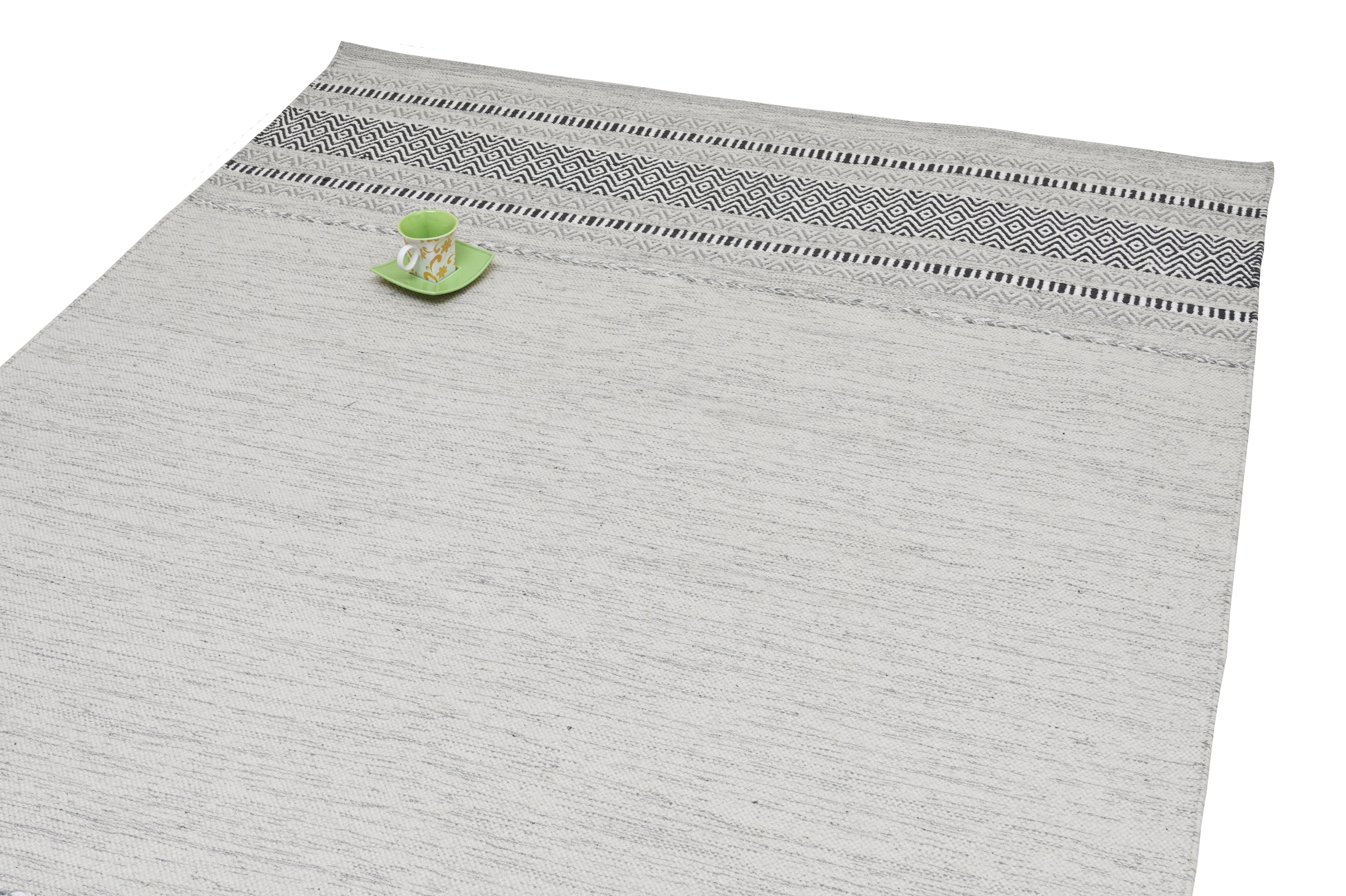 Alfombra Decoghar Ic14540 Kellim Con Soporte, Gris