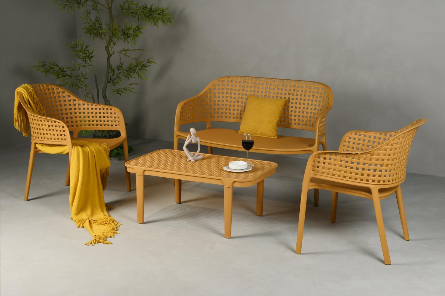 Sala de Exterior Amalfi, Naranja