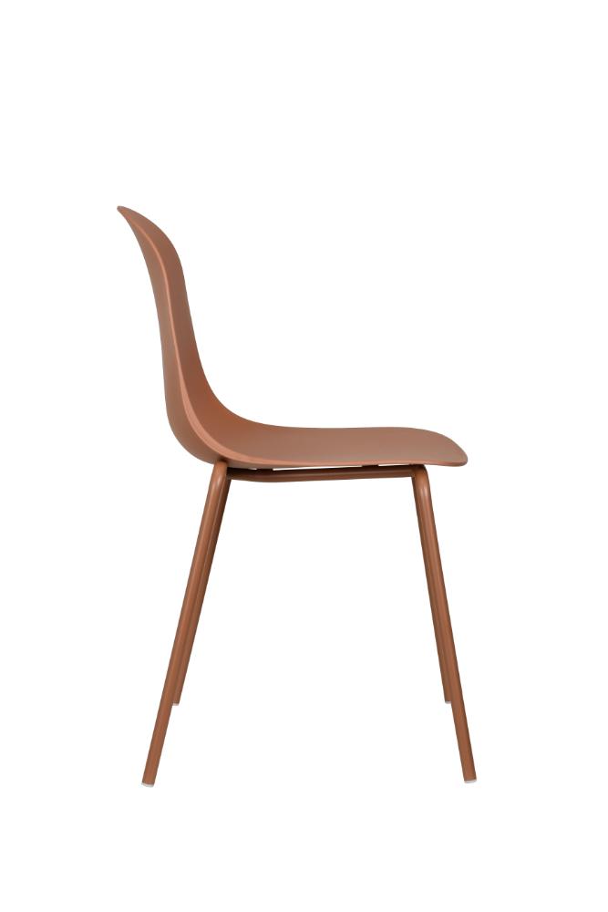 Silla Comedor Minimalista Aira II, Color Rojo, Diseño moderno