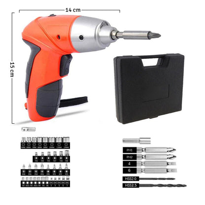 Destornillador Inalámbrico Recargable Eléctrico Atornillador F14261-16