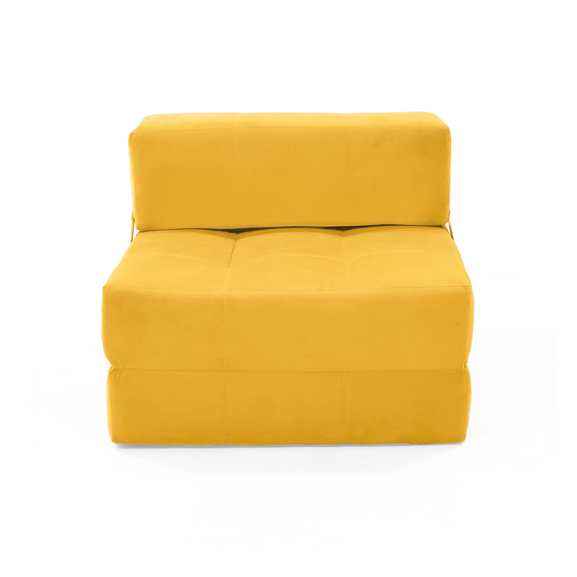 Sofa Cama Bosnia 102x81x78 Tela Mostaza