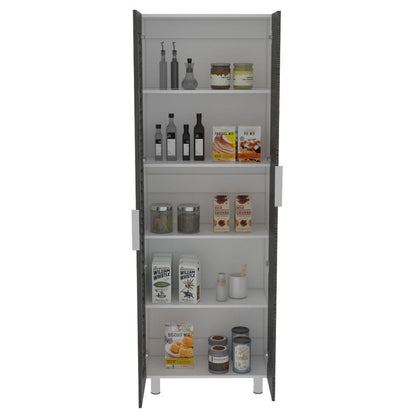 Alacena Diamante color Gris para Cocina.