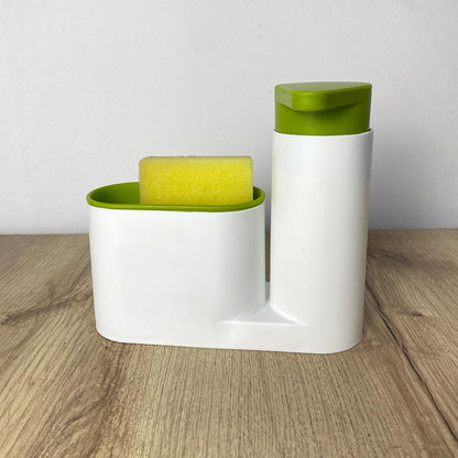 Dispensador De Jabón Soporte Esponja De Cocina Baño Multiusos MP-34